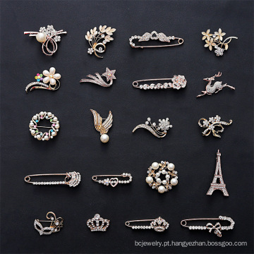 Shangjie OEM Broche 3,5cm Broches de Flores Broches Brocos de Designer e brocos de broche